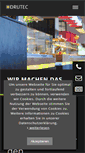 Mobile Screenshot of drutec.de